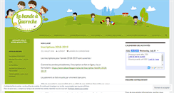 Desktop Screenshot of labandeagavroche.be